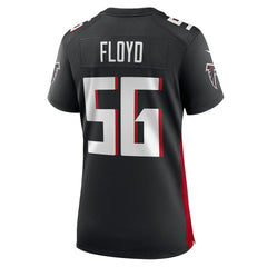 Nike Leonard Floyd Atlanta Falcons Women's Team Game Jersey Black