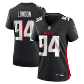 Nike LaCale London Atlanta Falcons Women's Team Game Jersey Black