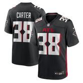 Nike Nathan Carter Atlanta Falcons Team Game Jersey Black