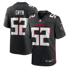 Nike Jovaughn Gwyn Atlanta Falcons Team Game Jersey Black