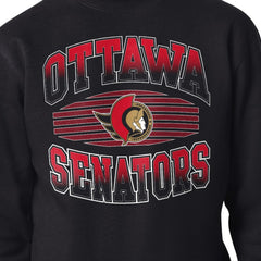 Ottawa Senators Starter Team Grit Graphic Fleece Pullover Sweatshirt - Black - NHL 203448442