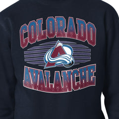Colorado Avalanche Starter Team Grit Graphic Fleece Pullover Sweatshirt - Navy - NHL 203448448