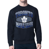 Toronto Maple Leafs Starter Team Grit Graphic Fleece Pullover Sweatshirt - Navy - NHL 203448453