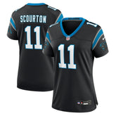 Nike Nic Scourton Carolina Panthers Women's Team Game Jersey Black