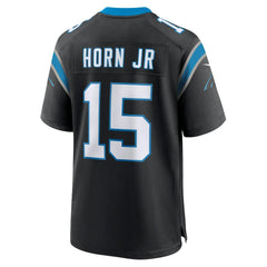 Nike Jimmy Horn Jr Carolina Panthers Team Game Jersey Black