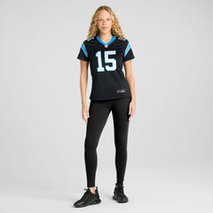 Nike Jimmy Horn Jr Carolina Panthers Women's Team Game Jersey Black
