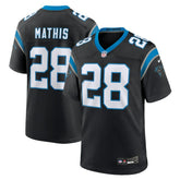 Nike Damarri Mathis Carolina Panthers Team Game Jersey Black