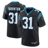 Nike Corey Thornton Carolina Panthers Team Game Jersey Black