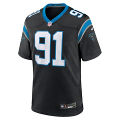 Nike Patrick Jones II Carolina Panthers Team Game Jersey Black