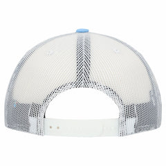 Manchester City Unisex Free Rider Trucker Snapback Hat Light Blue