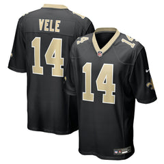 Nike Devaughn Vele New Orleans Saints Team Game Jersey Black