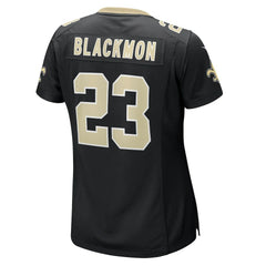 Nike Julian Blackmon New Orleans Saints Women's Team Game Jersey Black
