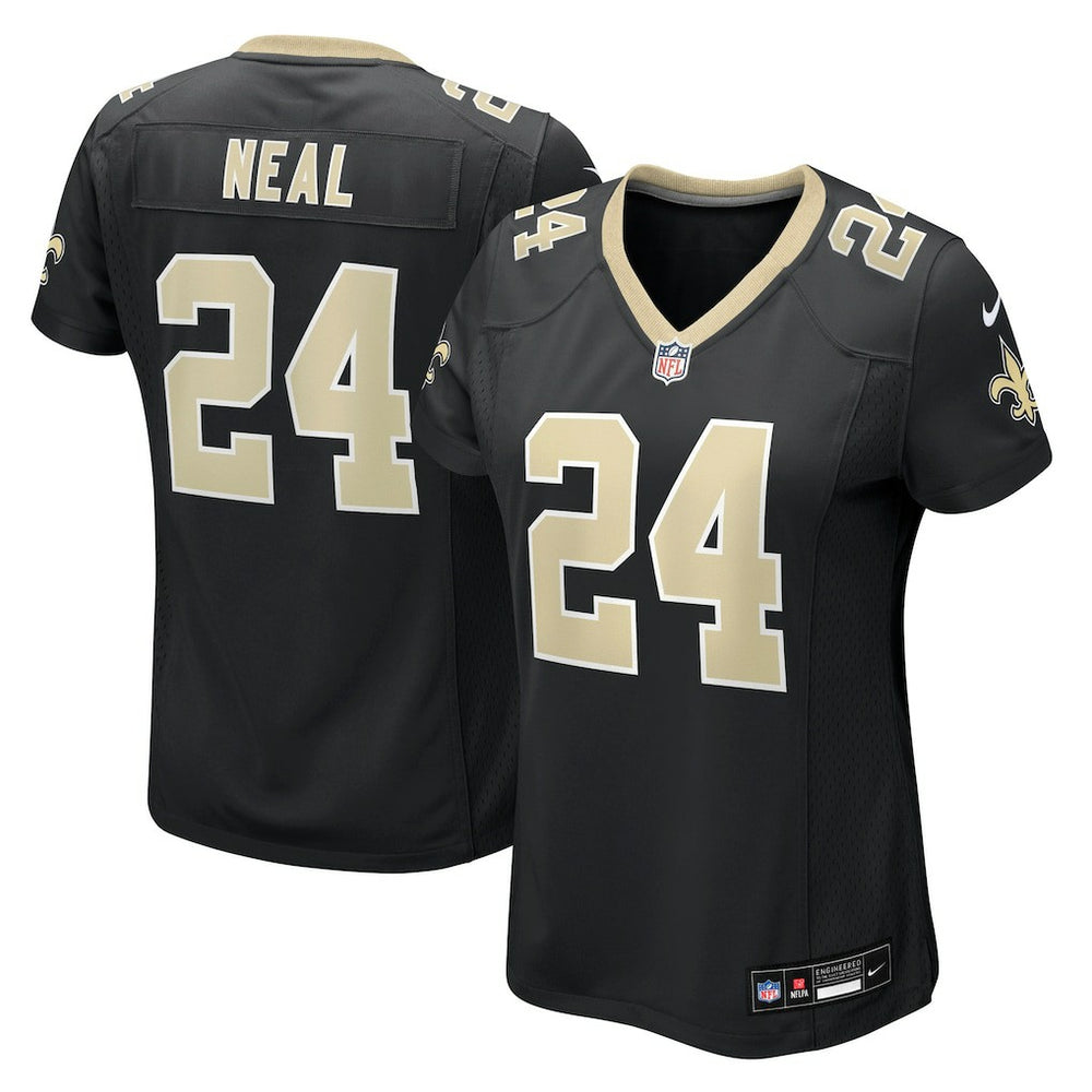Nike Devin Neal New Orleans Saints Women's Team Game Jersey Black