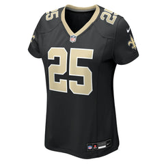 Nike Rejzohn Wright New Orleans Saints Women's Team Game Jersey Black