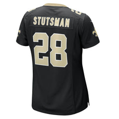 Nike Danny Stutsman New Orleans Saints Women's Team Game Jersey Black