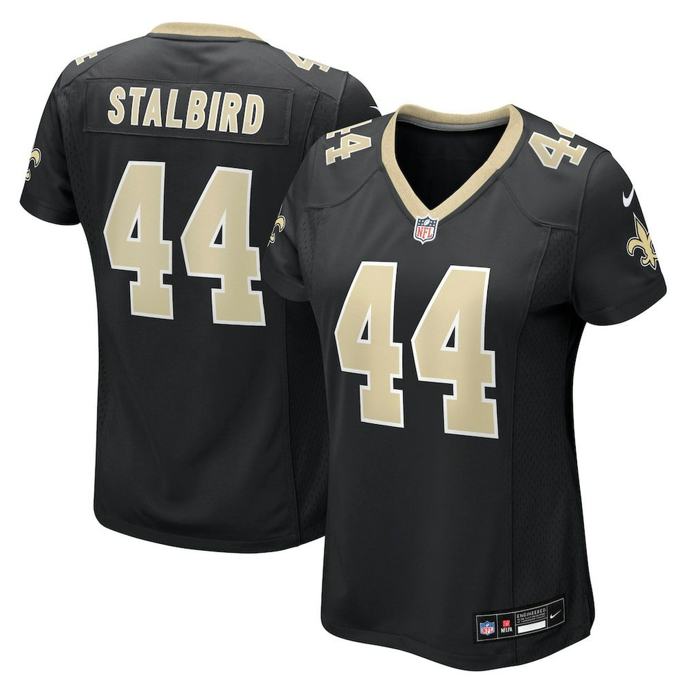 Nike Isaiah Stalbird New Orleans Saints Women's Team Game Jersey Black
