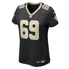 Nike Barry Wesley New Orleans Saints Women's Team Game Jersey Black