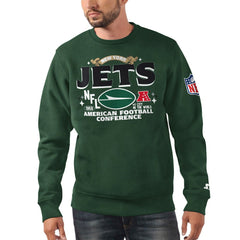 New York Jets Starter AFC Classic Fleece Sweatshirt Green