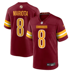Nike Marcus Mariota Washington Commanders Team Game Jersey Burgundy