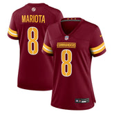 Nike Marcus Mariota Washington Commanders Women's Team Game Jersey Burgundy