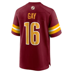 Nike Matt Gay Washington Commanders Team Game Jersey Burgundy