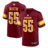 Nike Jacob Martin Washington Commanders Team Game Jersey Burgundy