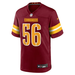 Nike Kain Medrano Washington Commanders Team Game Jersey Burgundy