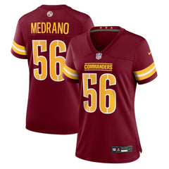 Nike Kain Medrano Washington Commanders Women's Team Game Jersey Burgundy