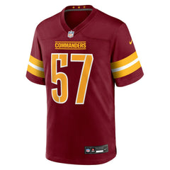 Nike Nick Bellore Washington Commanders Team Game Jersey Burgundy
