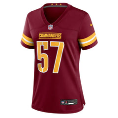 Nike Nick Bellore Washington Commanders Women's Team Game Jersey Burgundy