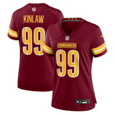 Nike Javon Kinlaw Washington Commanders Women's Team Game Jersey Burgundy