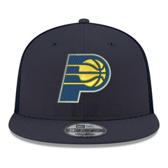 Indiana Pacers Core Logo Meshback 9FIFTY Snapback Hat Navy | New Era for sale