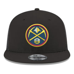 Denver Nuggets Core Logo Meshback 9FIFTY Snapback Hat for sale Black | New Era US