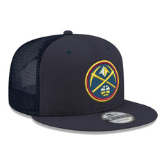 Denver Nuggets Core Logo Meshback 9FIFTY Snapback Hat for sale Navy | New Era online