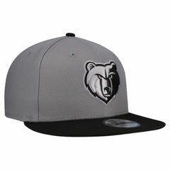 Memphis Grizzlies Core Logo Storm Gray Two-Tone 9FIFTY Snapback Hat Gray | New Era online