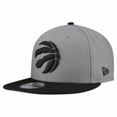 Toronto Raptors Core Logo Storm Gray Two-Tone 9FIFTY Snapback Hat Gray | New Era online