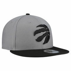 Toronto Raptors Core Logo Storm Gray Two-Tone 9FIFTY Snapback Hat Gray | New Era online