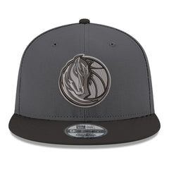 Dallas Mavericks Logo 2-Tone 9FIFTY Snapback Hat for sale Gray/Black | New Era discount