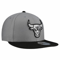 Chicago Bulls Core Logo Storm Gray Two-Tone 9FIFTY Snapback Hat Gray | New Era Lifestyle