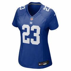 Nike Art Green New York Giants Women's Team Game Jersey Royal