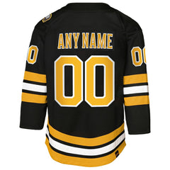 Boston Bruins Youth Home Custom Premier Jersey - Black - NHL 203453362