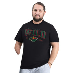 Minnesota Wild G-III Sports by Carl Banks Adaptive Classic Team Graphic T-Shirt - Black - NHL 203456411