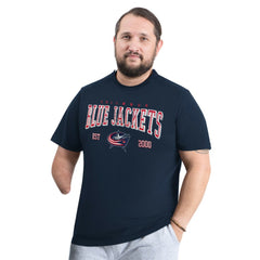 Columbus Blue Jackets G-III Sports by Carl Banks Adaptive Classic Team Graphic T-Shirt - Navy - NHL 203456419