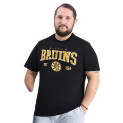 Boston Bruins G-III Sports by Carl Banks Adaptive Classic Team Graphic T-Shirt - Black - NHL 203456432