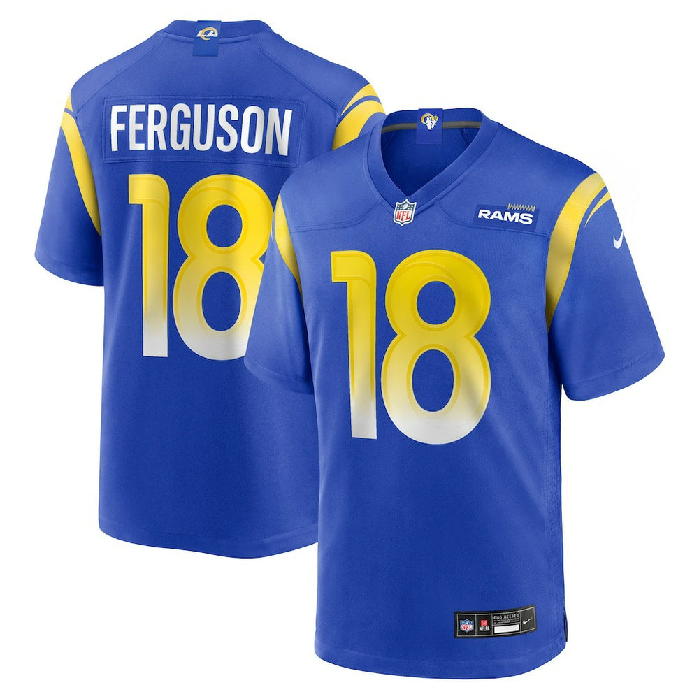 Nike Terrance Ferguson Los Angeles Rams Team Game Jersey Royal