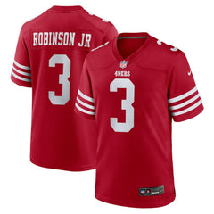 Nike Brian Robinson Jr. San Francisco 49ers Team Game Jersey Scarlet