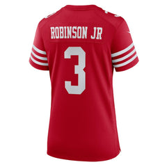 Nike Brian Robinson Jr. San Francisco 49ers Women's Team Game Jersey Scarlet