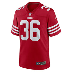 Nike Marques Sigle San Francisco 49ers Team Game Jersey Scarlet