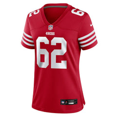 Nike Austen Pleasants San Francisco 49ers Women's Team Game Jersey Scarlet