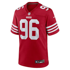 Nike Jordan Jefferson San Francisco 49ers Team Game Jersey Scarlet